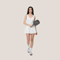 Ripple Dress - White