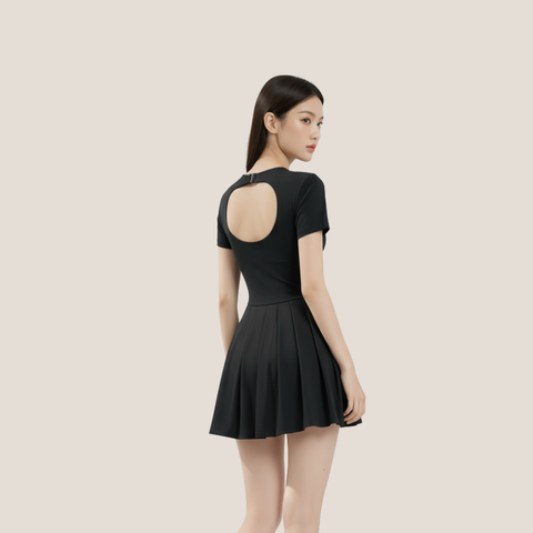 Swan Dress - Black