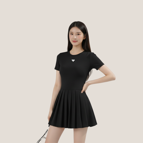 Swan Dress - Black