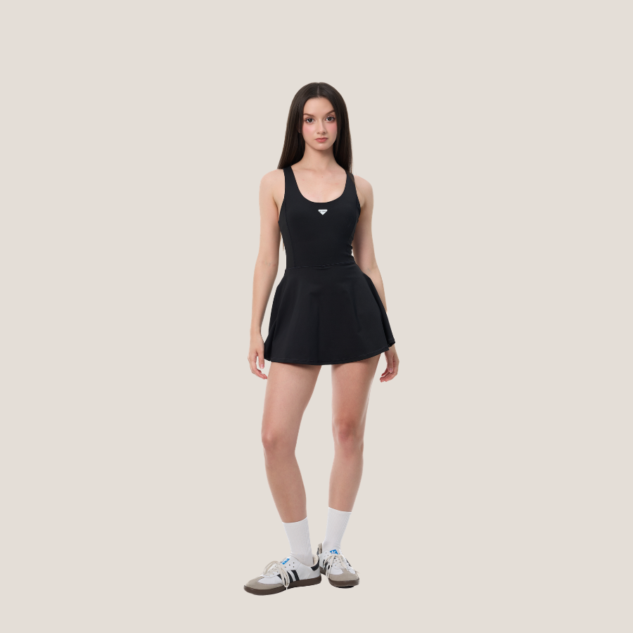 Ripple Dress - Black