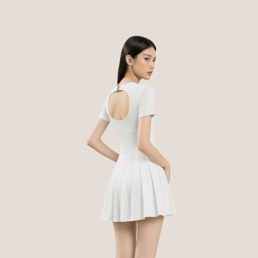 Swan Dress - White