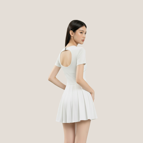 Swan Dress - White