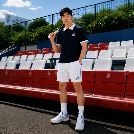Social Polo - Navy Blue